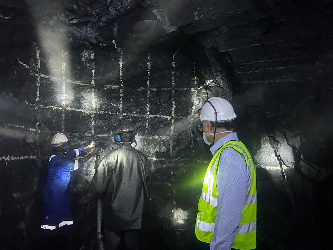 The Nyakabingo Mine produces over 1,000 tons of wolfram annually, with production expected to double within the next four years.