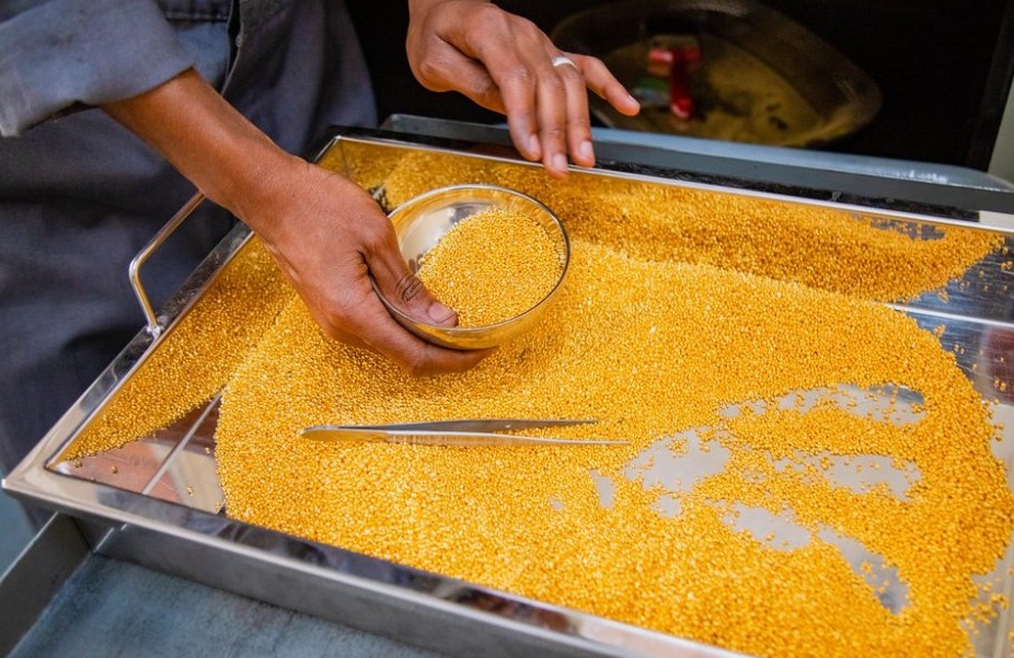 Gold was among top contributing minerals in the third quarter of 2023.  