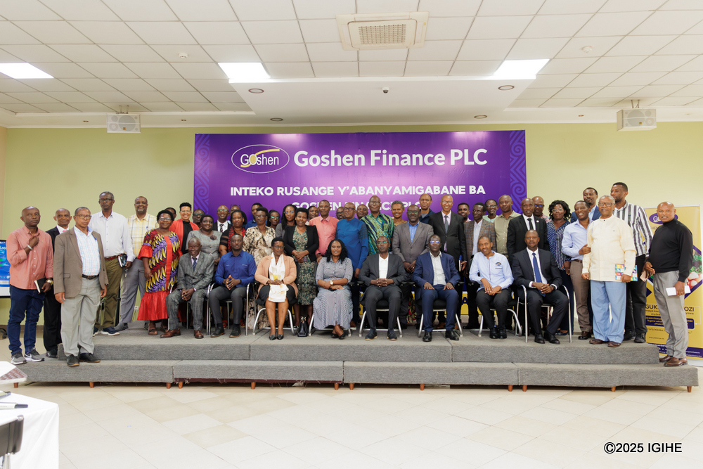 Goshen Finance Plc has reported strong growth in its financial performance, with total assets rising to Frw 24 billion in 2025, up from Frw 3 billion in 2016.
