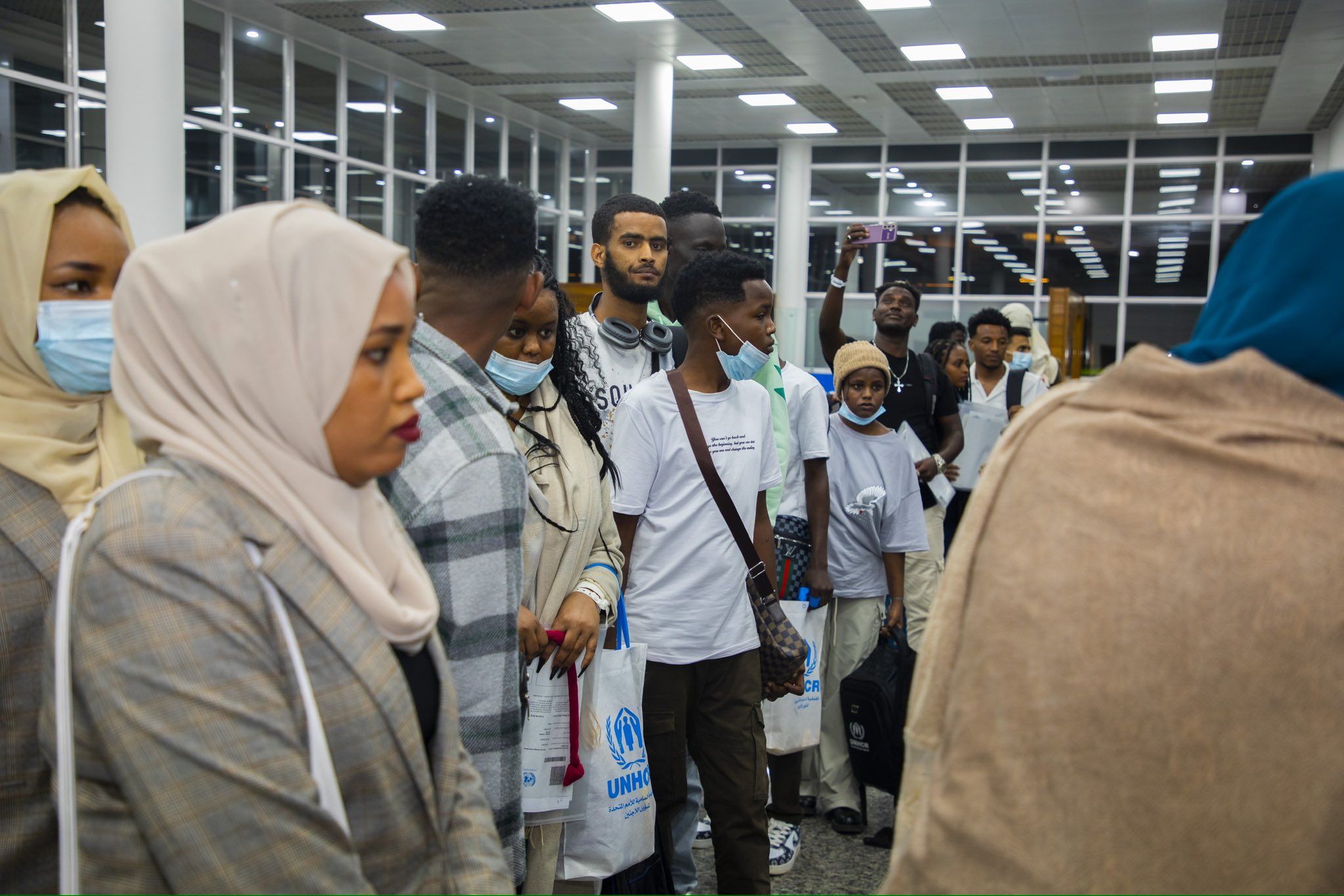 MINEMA said the migrants originate from six different countries.
