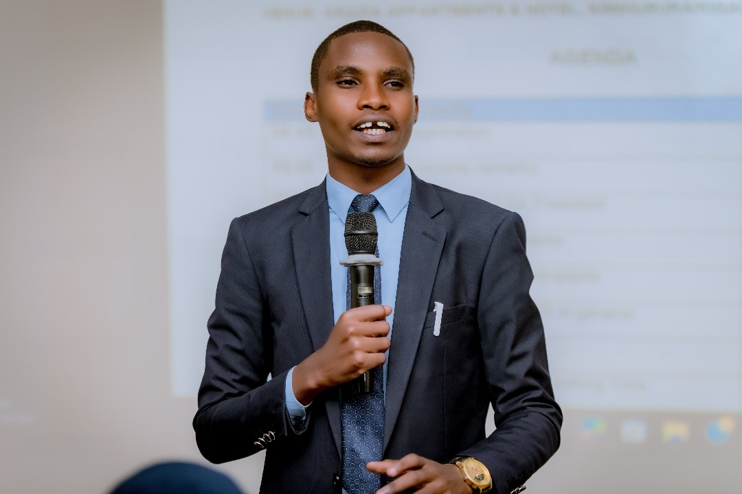 Frederic Kwihangana is a student at the University of Rwanda and serves as the president of the University of Rwanda Law Students Association (UR-LSA).