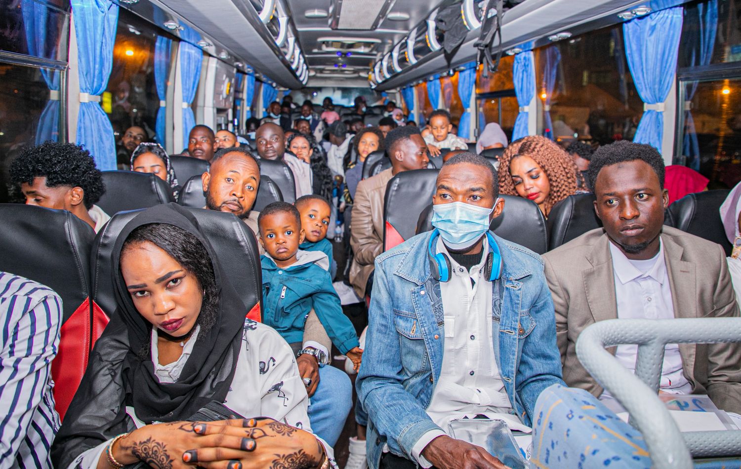 The individuals originate from four countries including Eritrea, Sudan, Ethiopia and South Sudan. 