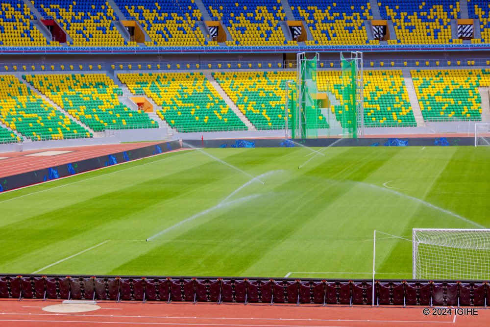 Interior view of Amahoro Stadium.