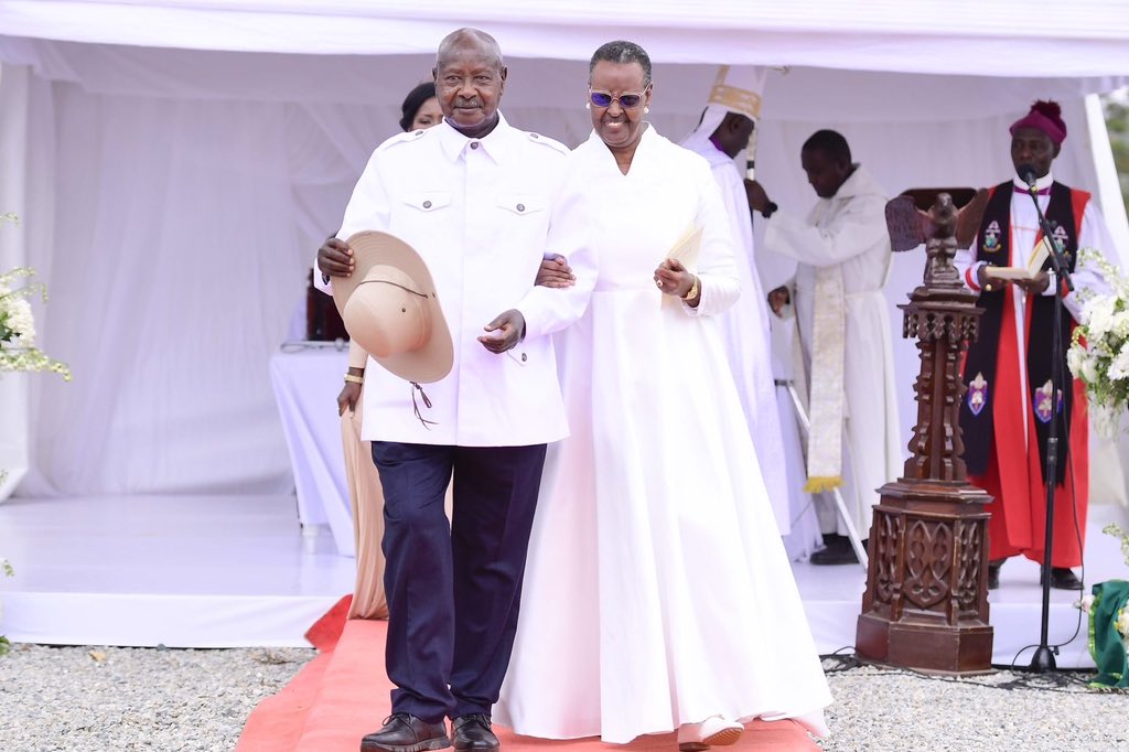 Museveni heaped praise on the woman of his youth and the ’Managing Director’ of his family for sticking with him through thick and thin during the 51 years they have been married.