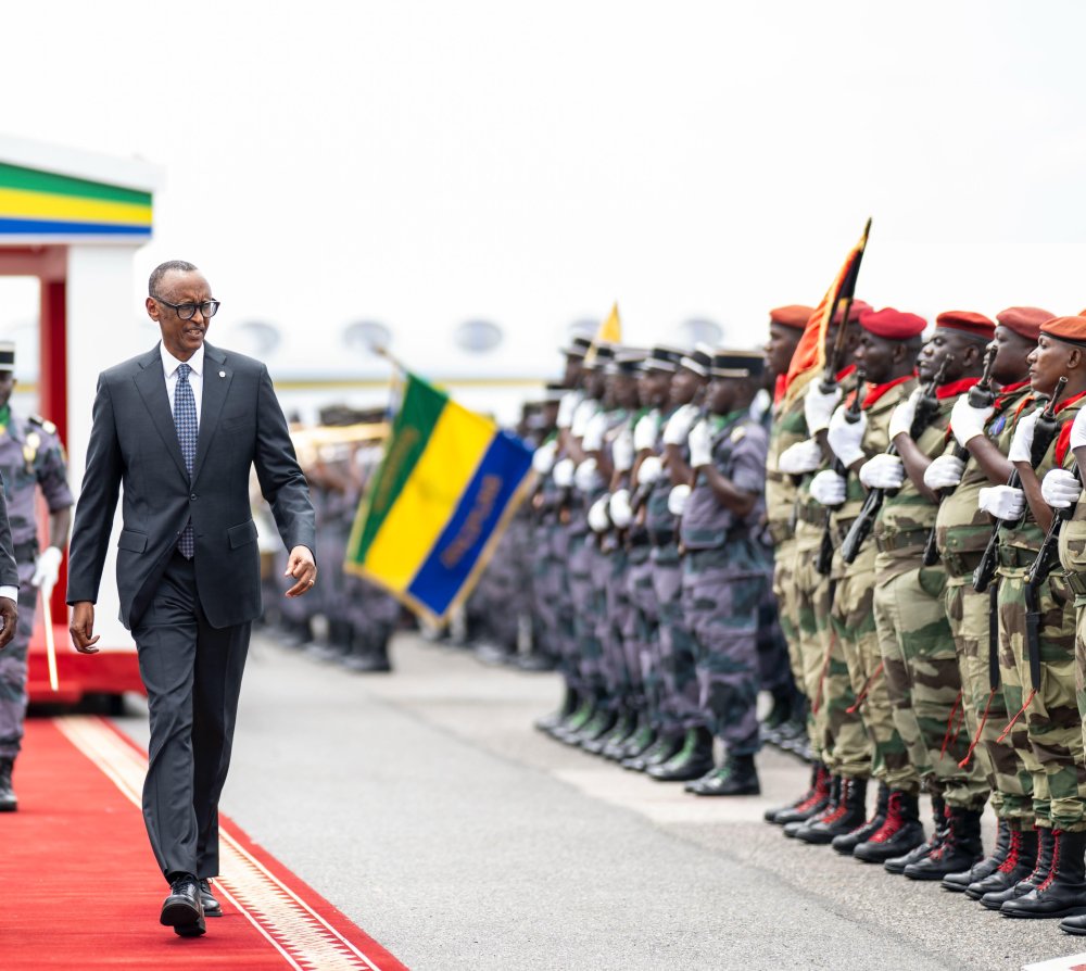 President Kagame has attended the inauguration of Gabon’s Brice Oligui Nguema