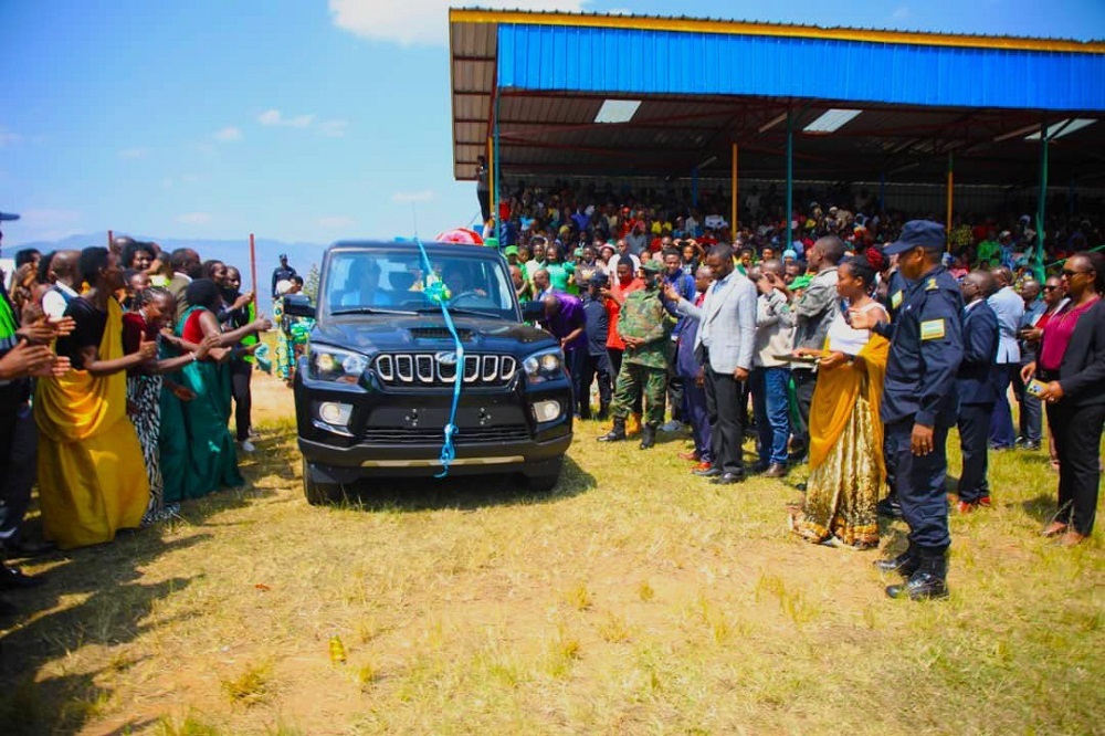 Various vehicles have been provided to encourage the community in maintaining security and promoting cleanliness.