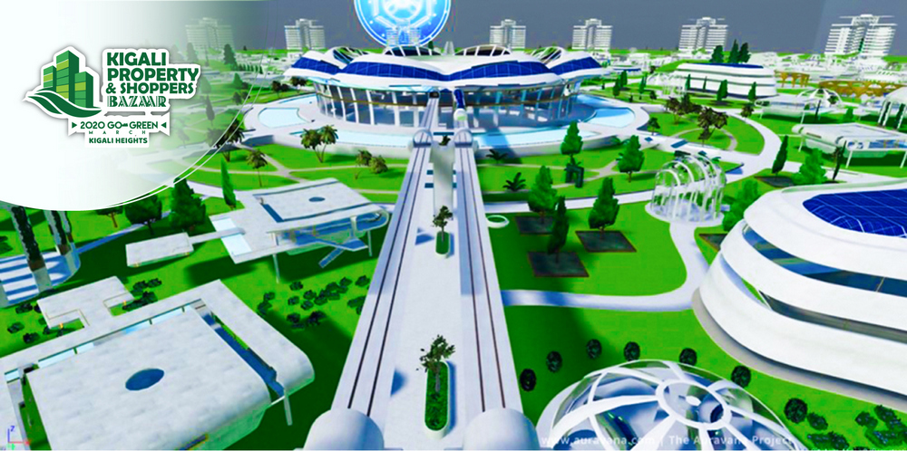 The Green City Kigali is a model green city to be developed on 620ha in Kinyinya Sector, Gasabo District at an estimated $1.5 billion.