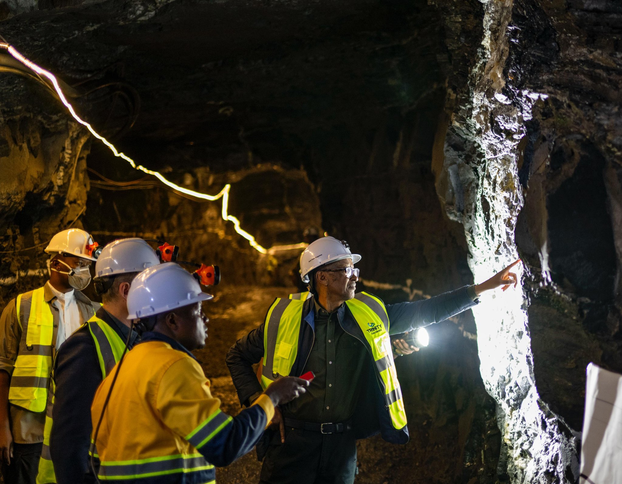 President Paul Kagame on Friday visited the Nyakabingo Mine in Rulindo District, a key site driving Rwanda’s rapidly growing mining industry.