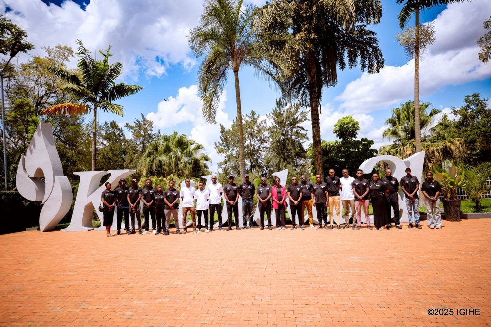 The final day of the tournament was marked by a visit to the Kigali Genocide Memorial.