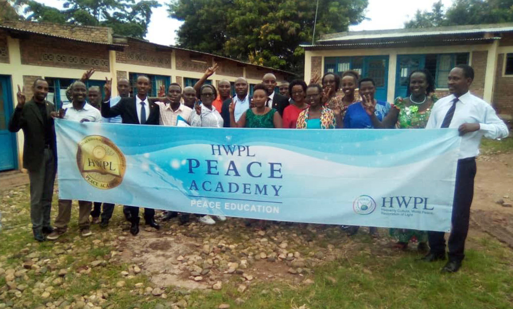 International peace NGO, Heavenly Culture, World Peace, Restoration of Light (HWPL) hosted a peace education seminar in Burundi on January 11