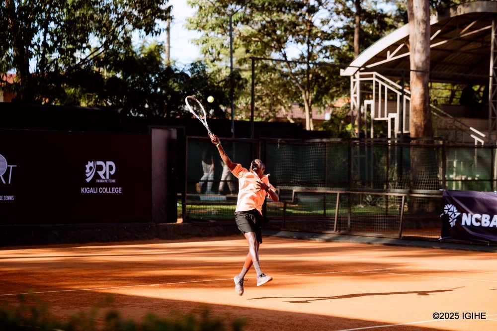 Niyigena Etienne is among highly appreciated Tennis players in Rwanda.