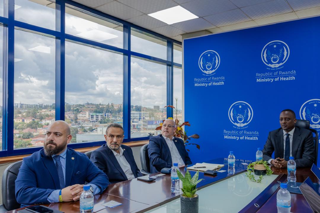 The delegation also met separately with the Minister of State in the Ministry of Health, Dr Yvan Butera.