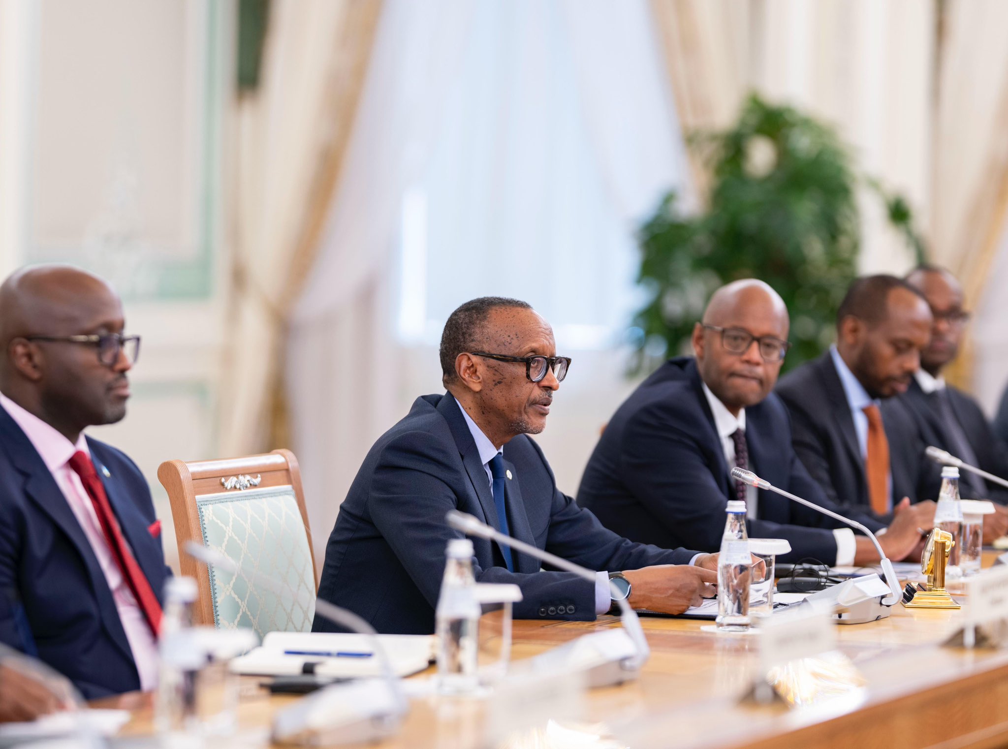 President Kagame praised Kazakhstan’s development path and its growing influence in global affairs.