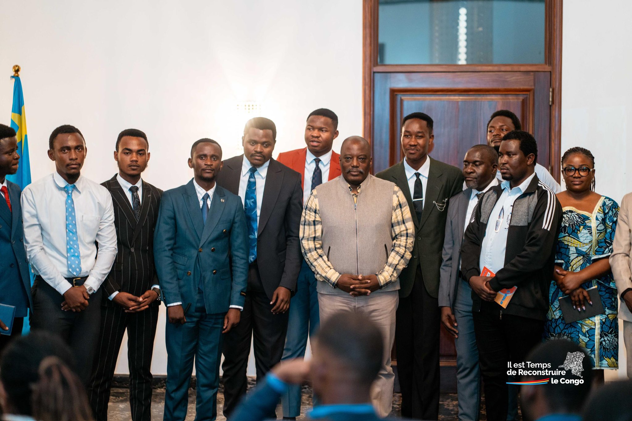 On Monday, Kabila also received youth associations from Goma on the same day. Addressing the gathering, he emphasised the critical role of young people in preserving national unity and resisting division in the wake of the security situation in the DRC.