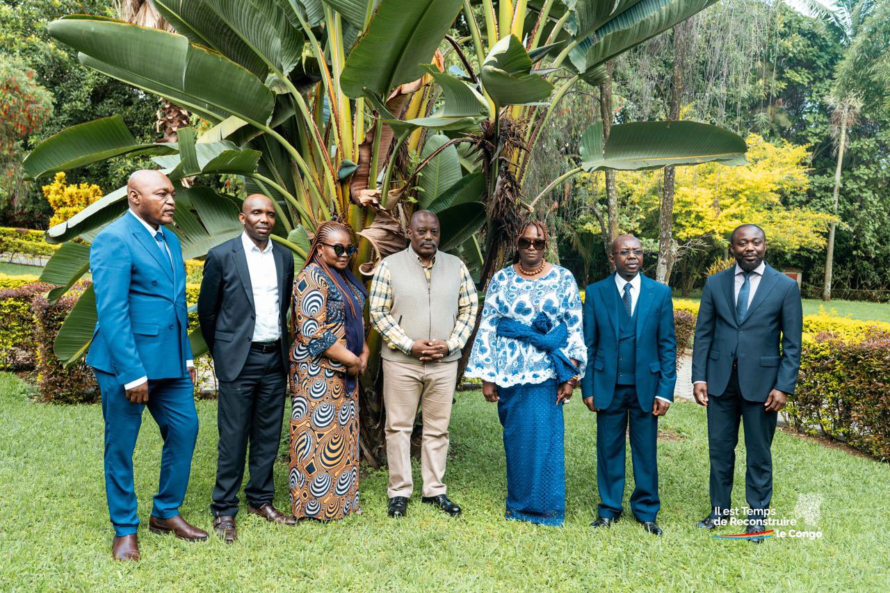 The delegation, comprising members of the Radical Movement for Change (MRC), arrived from several countries, including Belgium, Canada, the Netherlands, Germany, and Switzerland.