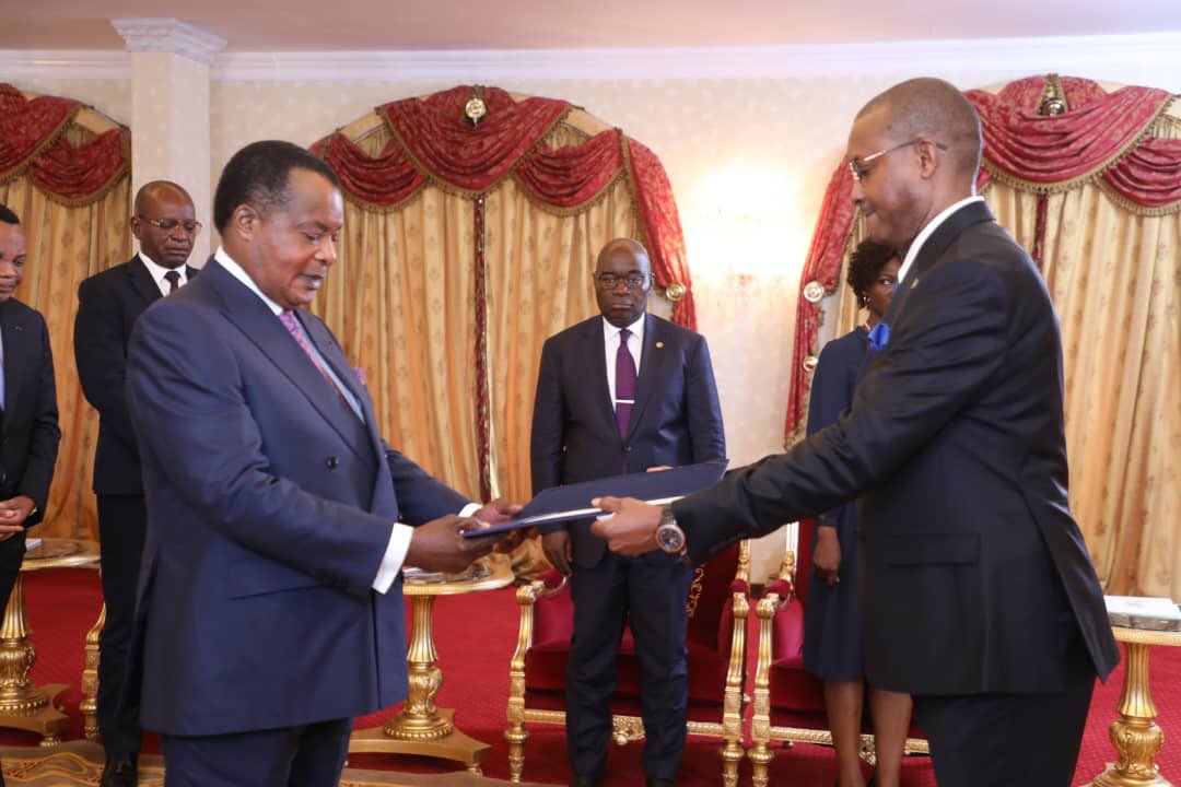 Parfait Busabizwa presented his credentials to the President of the Republic of Congo, Denis Sassou N’Guesso, on Thursday, June 5, officially accrediting him as Rwanda’s ambassador to the country.