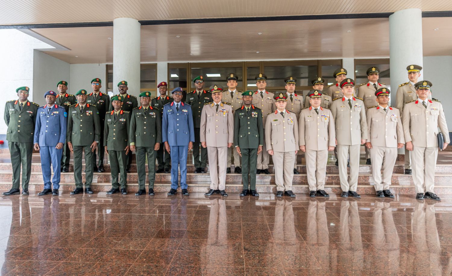 The agreements signed on Sunday are aimed at strengthening military ties in areas including training, health, and joint strategic initiatives.