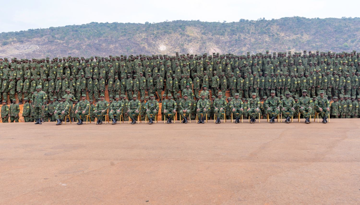 The graduation of the new officers follows a rigorous six-month training.