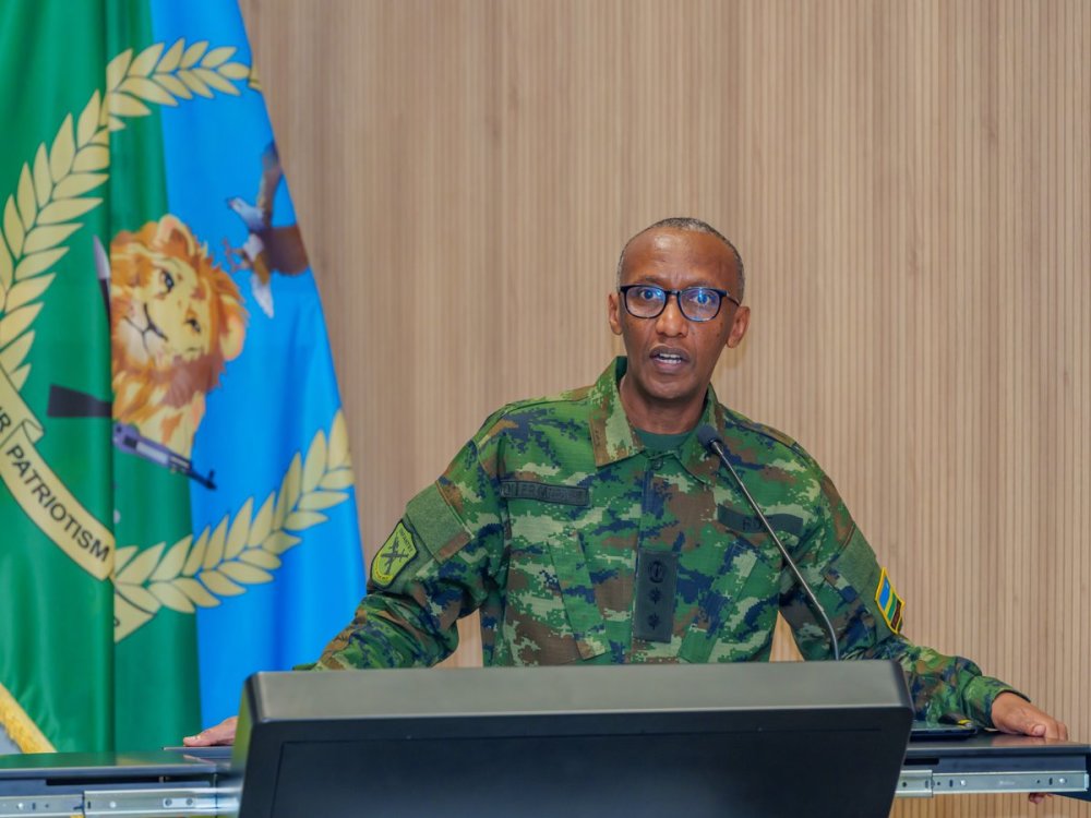 François Regis Gatarayiha was also elevated to the rank of Brigadier General.