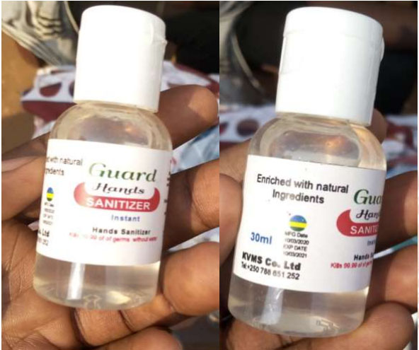 Guard-Hands sanitizer and the purell-instant hand sanitizer did not meet the requirements and thus were discontinued.