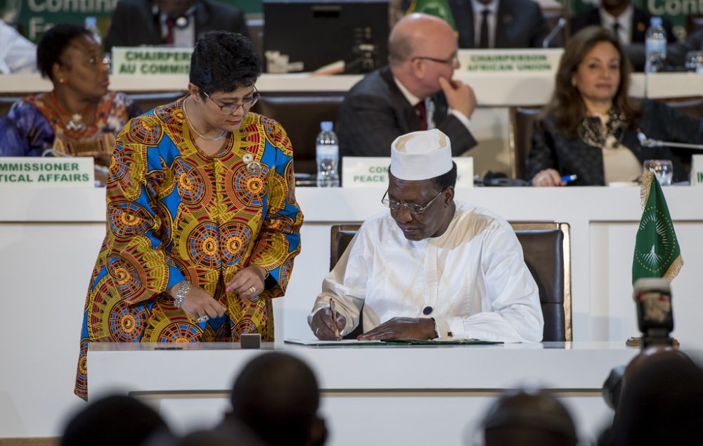Tchad President Idriss Déby Itno 