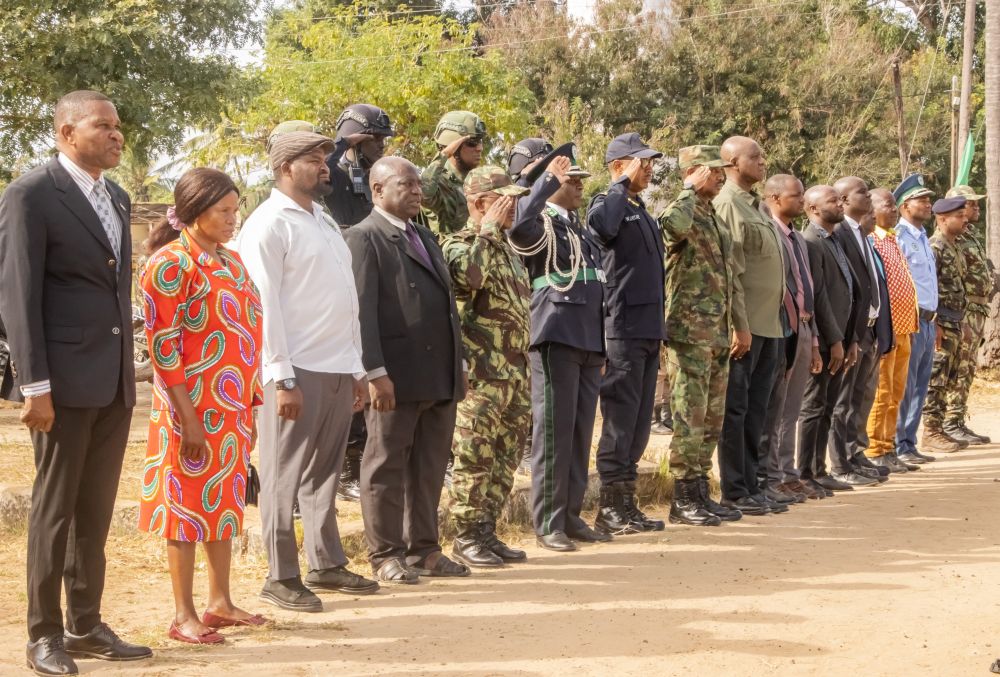 The Rwanda Security Force (RSF) on Wednesday, June 25, 2025, joined the people of Mozambique in celebrating the country's 50th Independence Anniversary in the ceremony that took place in Mocímboa da Praia district, Cabo Delgado Province.