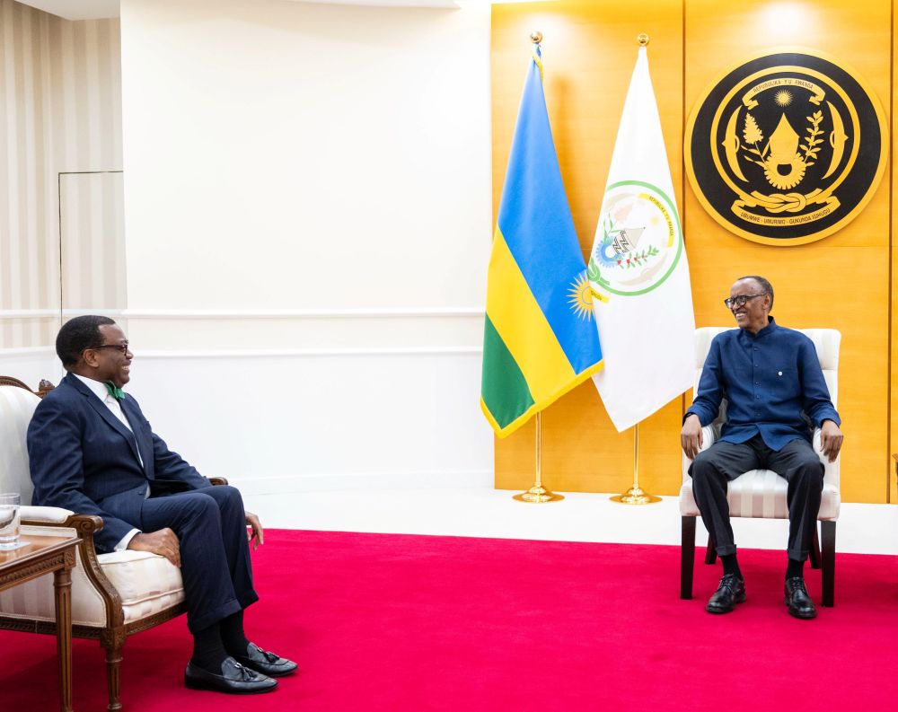 The meeting at Urugwiro Village focused on the enduring partnership between Rwanda and the AfDB, and the transformative development projects achieved under Dr. Adesina’s leadership over the past decade. 
