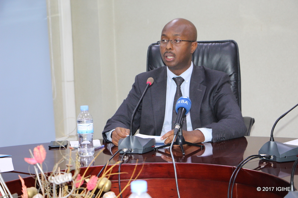 NISR Director General Yussuf Murangwa.
