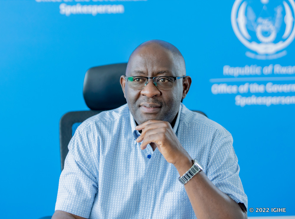 The Deputy Spokesperson of the Government of Rwanda, Alain Mukuralinda. 