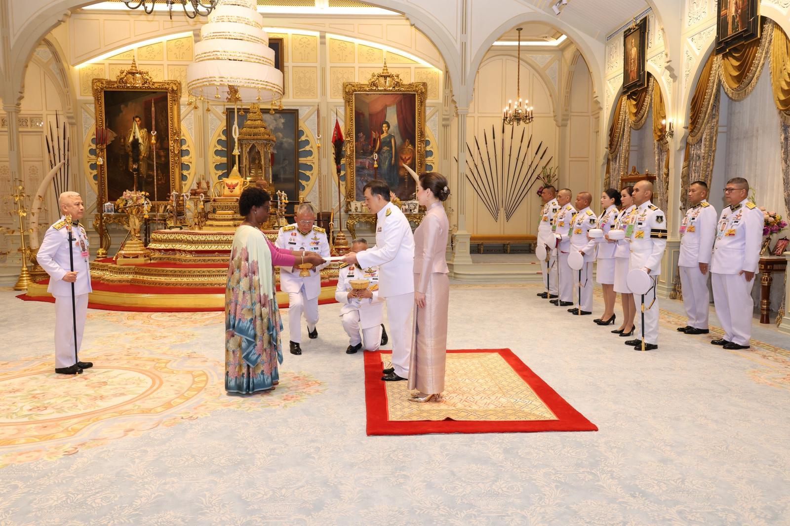The ceremony took place on July 20, 2025, at the Amphorn Royal Palace in Bangkok.