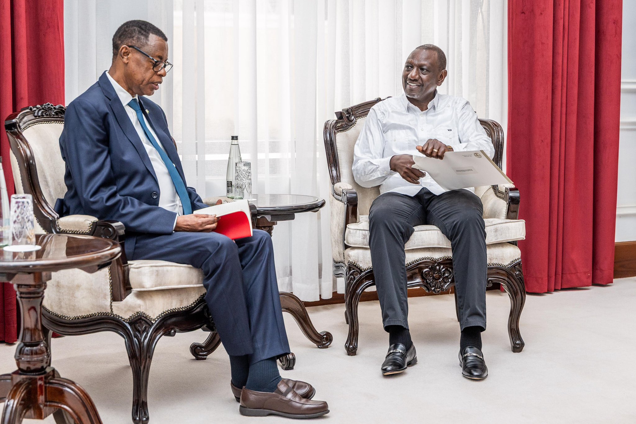 Gen Kabarebe held wide-ranging discussions with President Ruto, reaffirming the warm and enduring ties between Kenya and Rwanda.