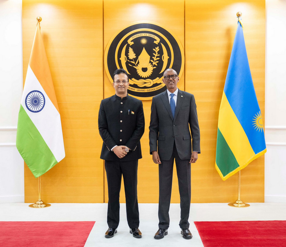 The new Indian Ambassador to Rwanda, Shri Mridu Pawan Das pledged to strengthen bilateral relations between Rwanda and India.