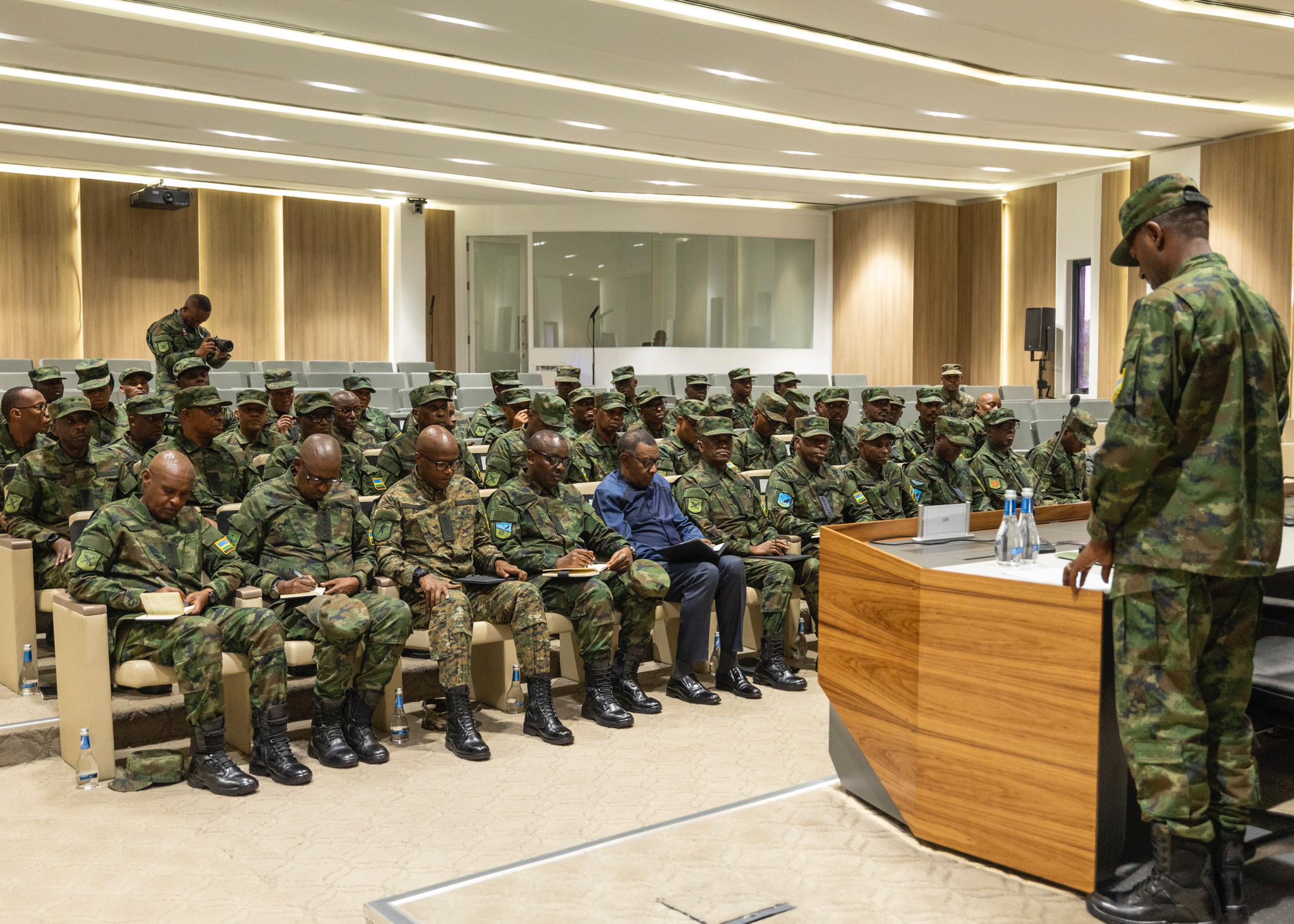 The discussions focused on Rwanda's peace and security priorities.