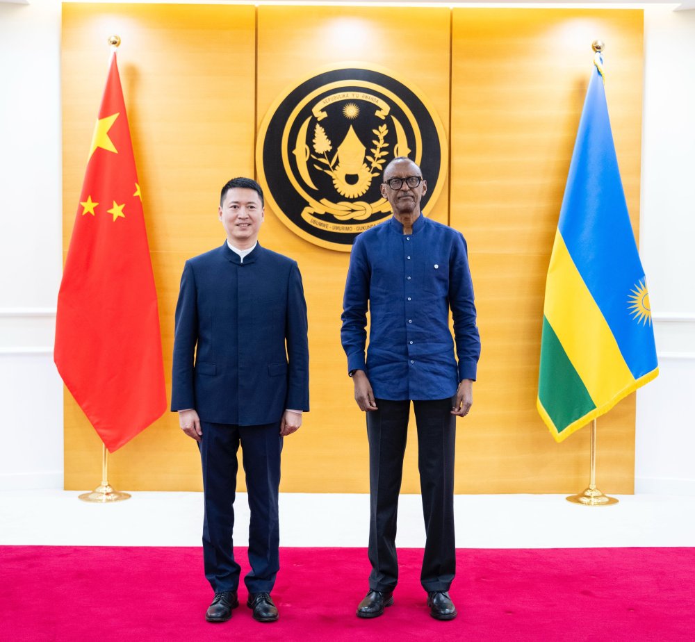 President Paul Kagame received the credentials of Gao Wenqi, the new Ambassador of the People’s Republic of China to Rwanda on Tuesday, July 29, 2025.