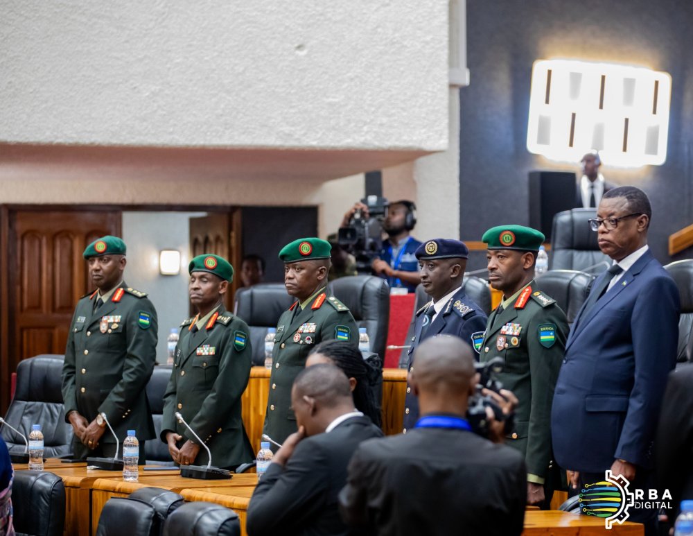 Military and Police leaders also bid farewell to late Col (Rtd) Dr. Karemera.