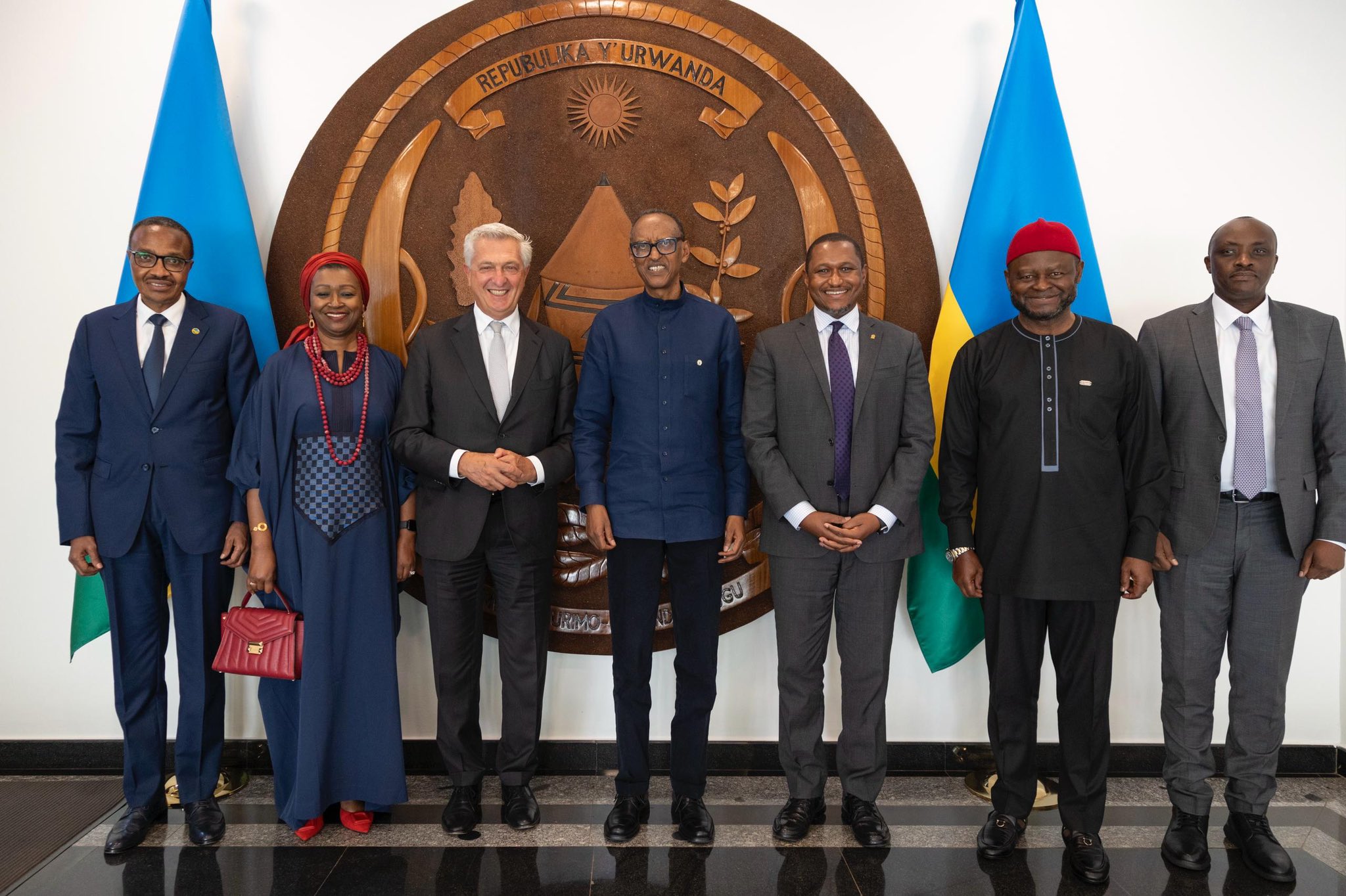 The meeting, held at Urugwiro Village in Kigali, came a day after Grandi also met with Congolese President Félix Tshisekedi in Kinshasa.