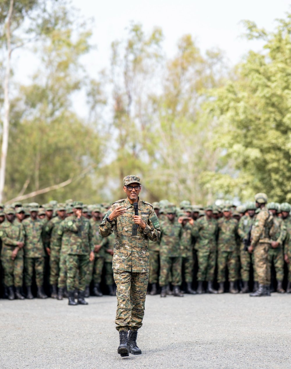 President Paul Kagame and the Commander-in-Chief of the Rwanda Defence Force (RDF), has emphasized that no one has the right to dictate how Rwanda should live.