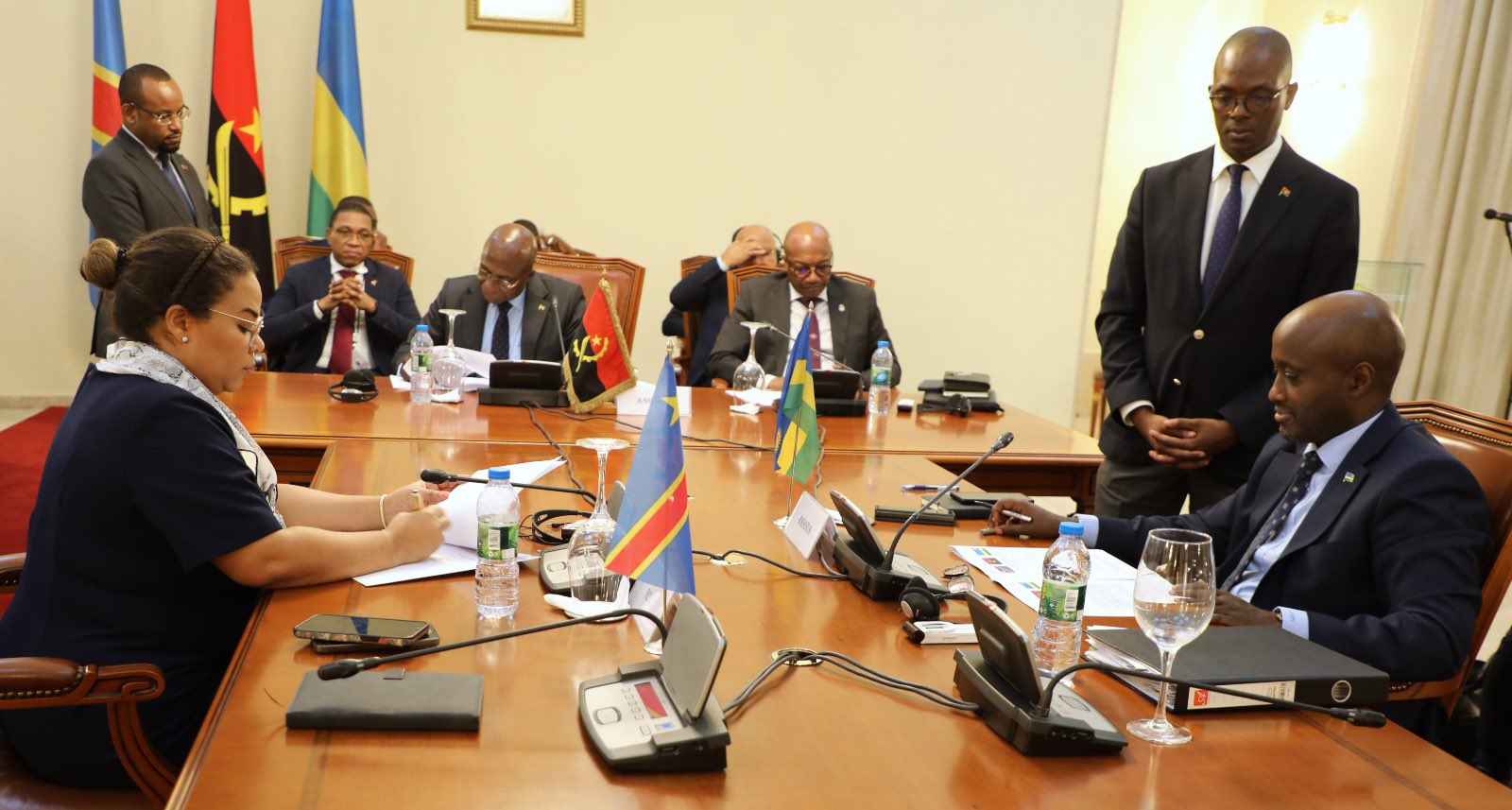Rwanda’s Minister of Foreign Affairs, Olivier Nduhungirehe, and his counterpart from the Democratic Republic of Congo (DRC), Kayikwamba Wagner, signed the resolutions of a meeting that outlined a plan to dismantle the FDLR, a group posing a threat to Rwanda's security.