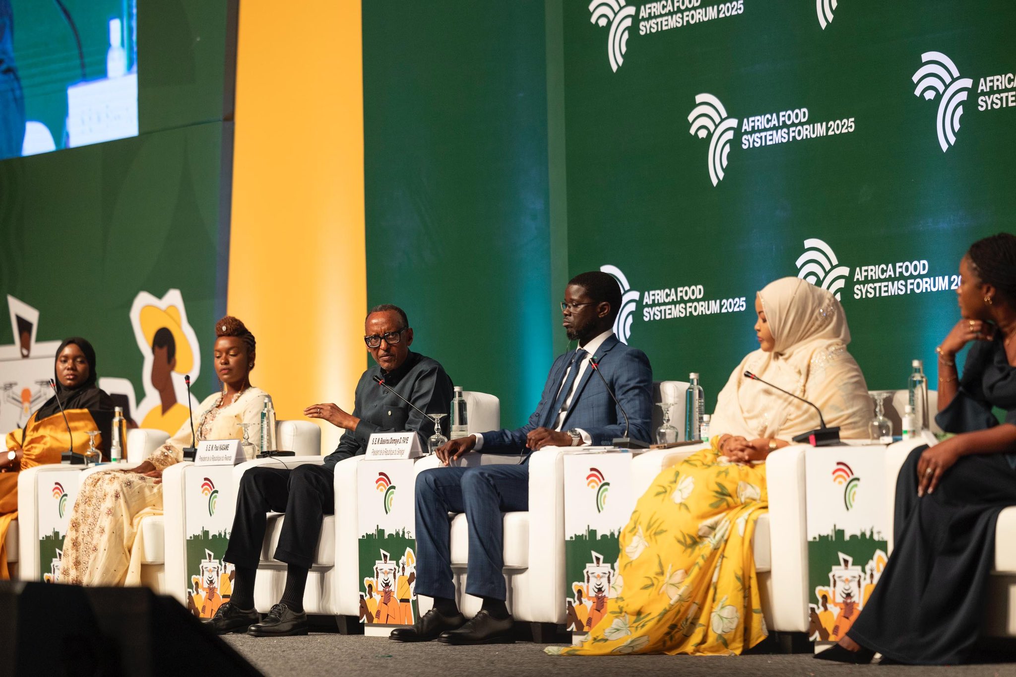 President Kagame made the remarks on Monday, September 1, during a Youth Town Hall session at the 2025 Africa Food Systems Forum (AFSF) in Dakar, Senegal, where he joined host President Bassirou Diomaye Faye of Senegal and leaders in agri-food systems from across the continent.
