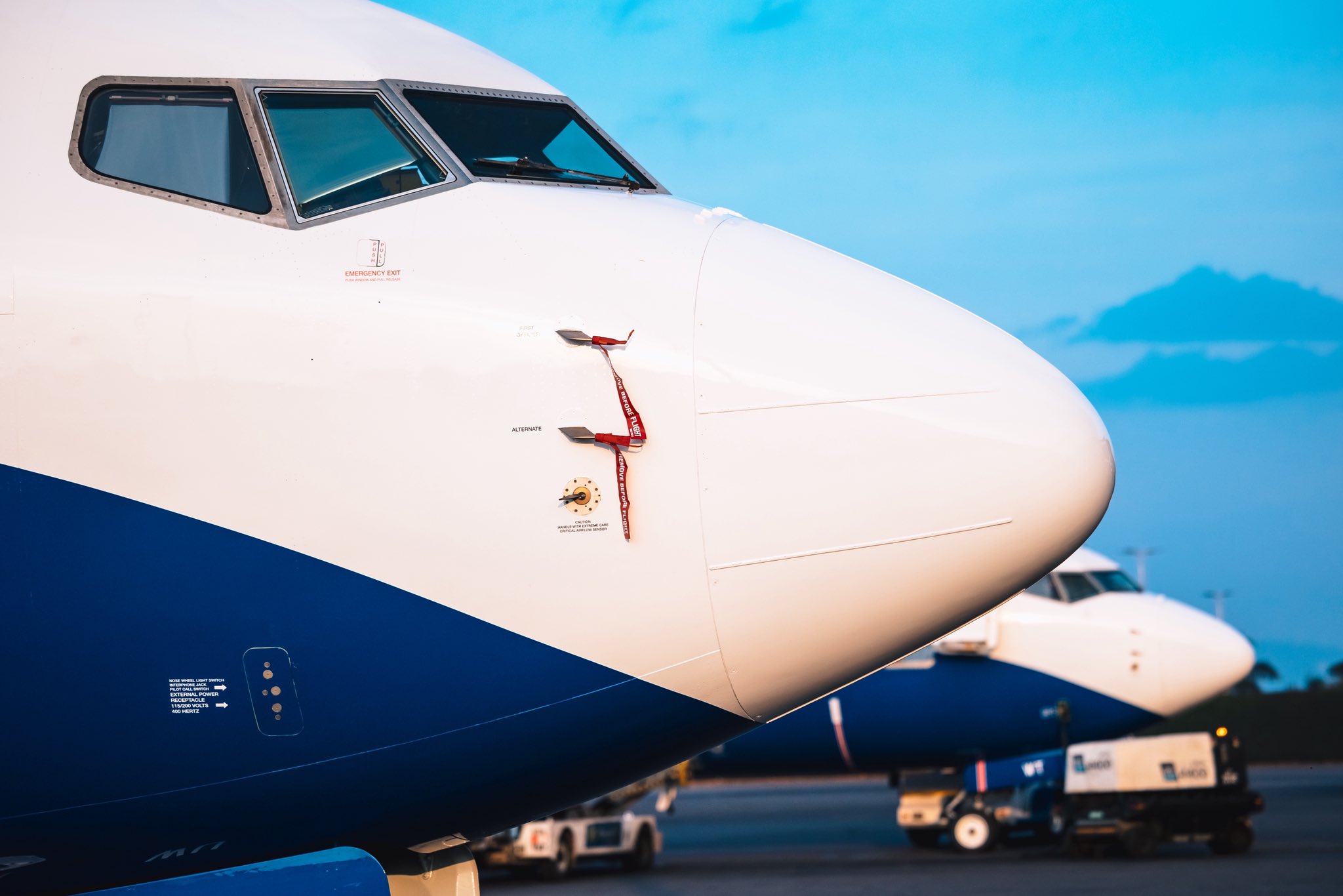 One of the planes arrived earlier this month and has already begun operations, while the second touched down last night.