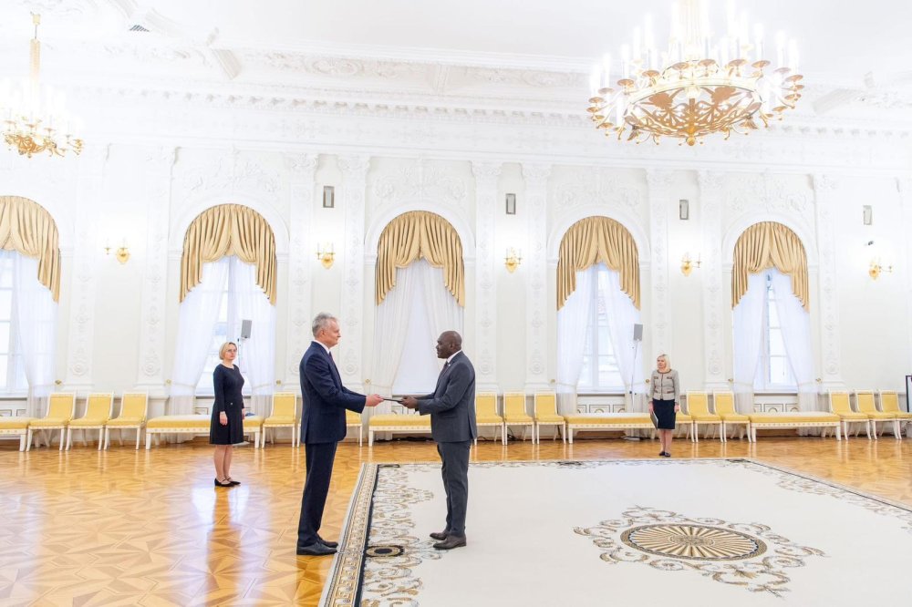 Ambassador Lambert Dushimimana has officially assuming his role of overseeing Rwanda’s interests in Lithuania.