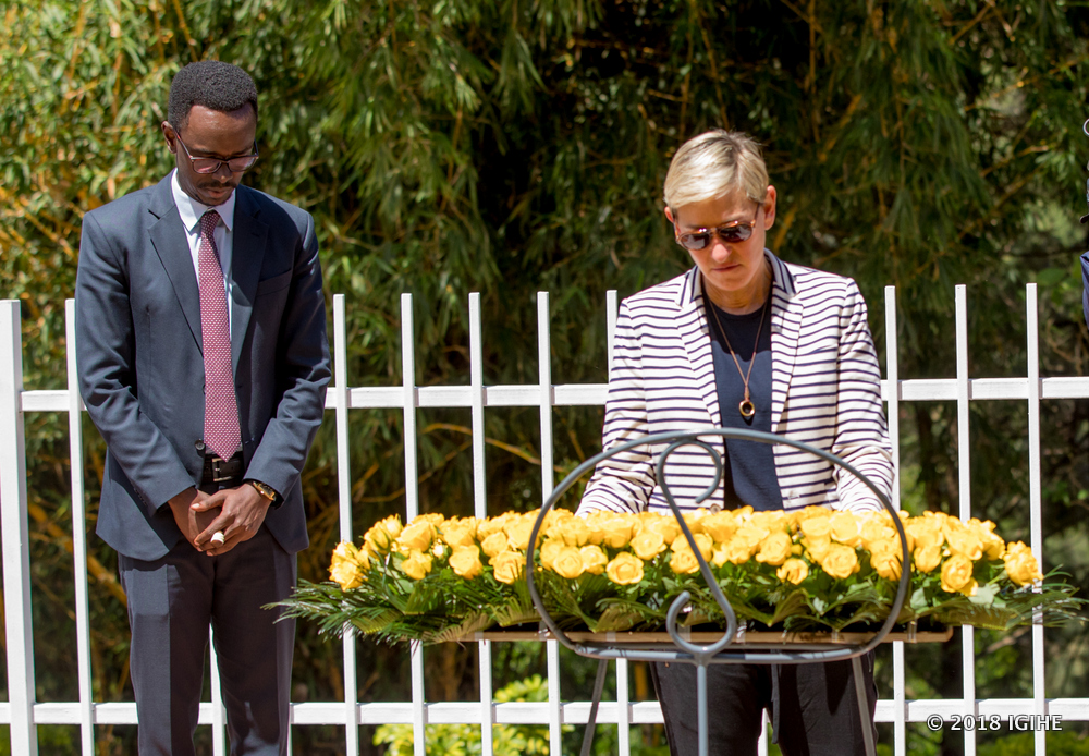 Ellen DeGeneres paid tribute to Genocide Victims