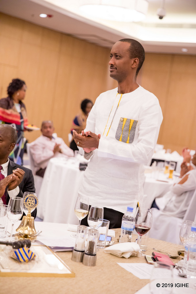 The president of Rotary Club Kigali Doyen, Sebera Eddy said that people should understand that the clubs are not meant for members with bigger turnovers but everyone with kindhearted committed to improved welfare of the community.  