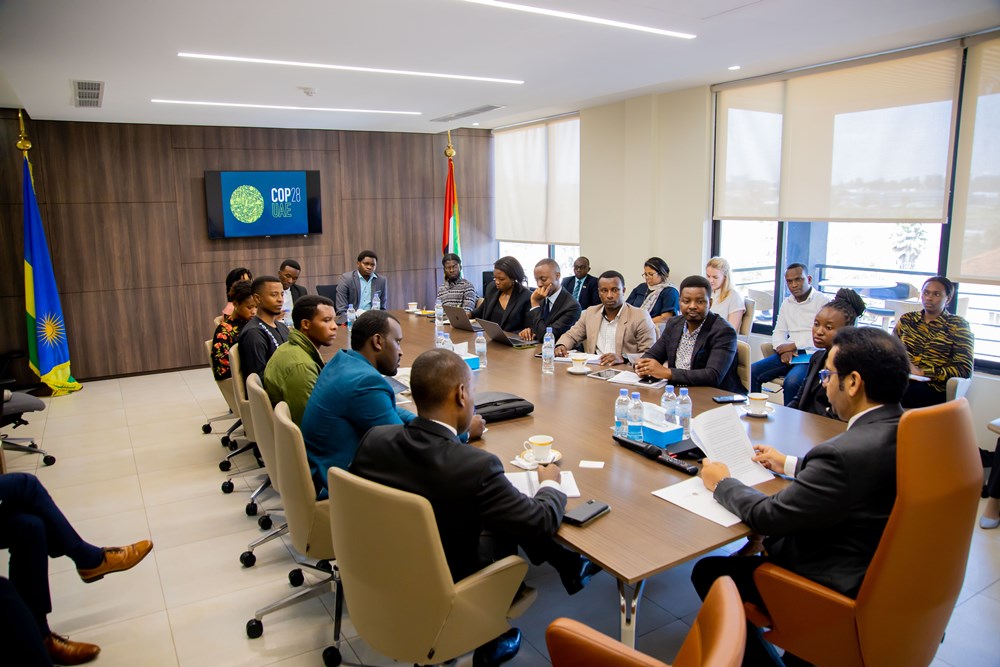 The youth climate consultation took place in Kigali on 6th March 2023.