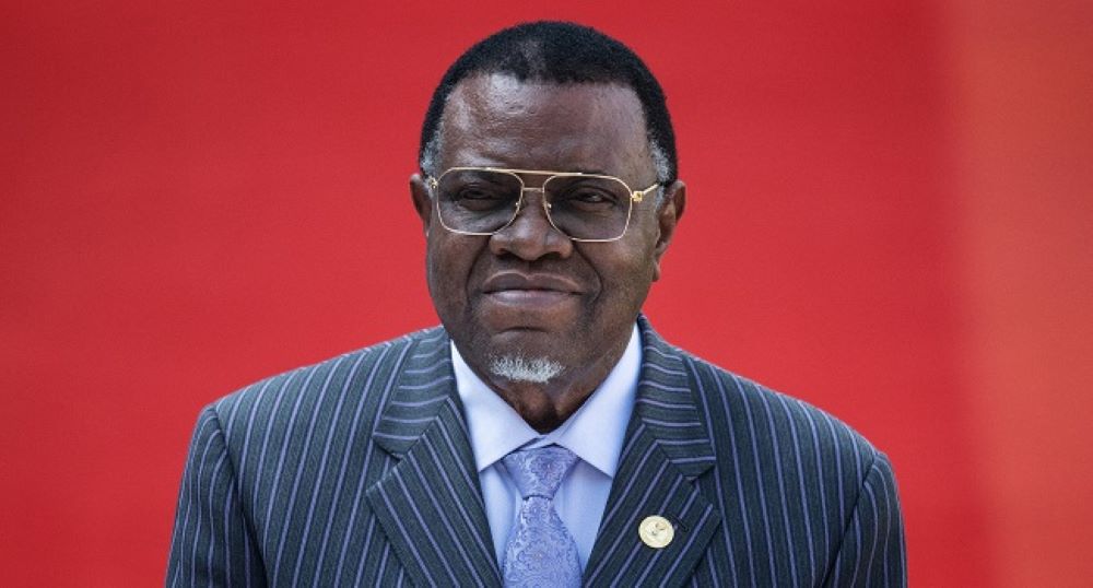 Namibian President Hage G. Geingob passed away early Sunday in a hospital in the capital city of Windhoek, the presidential office announced.
