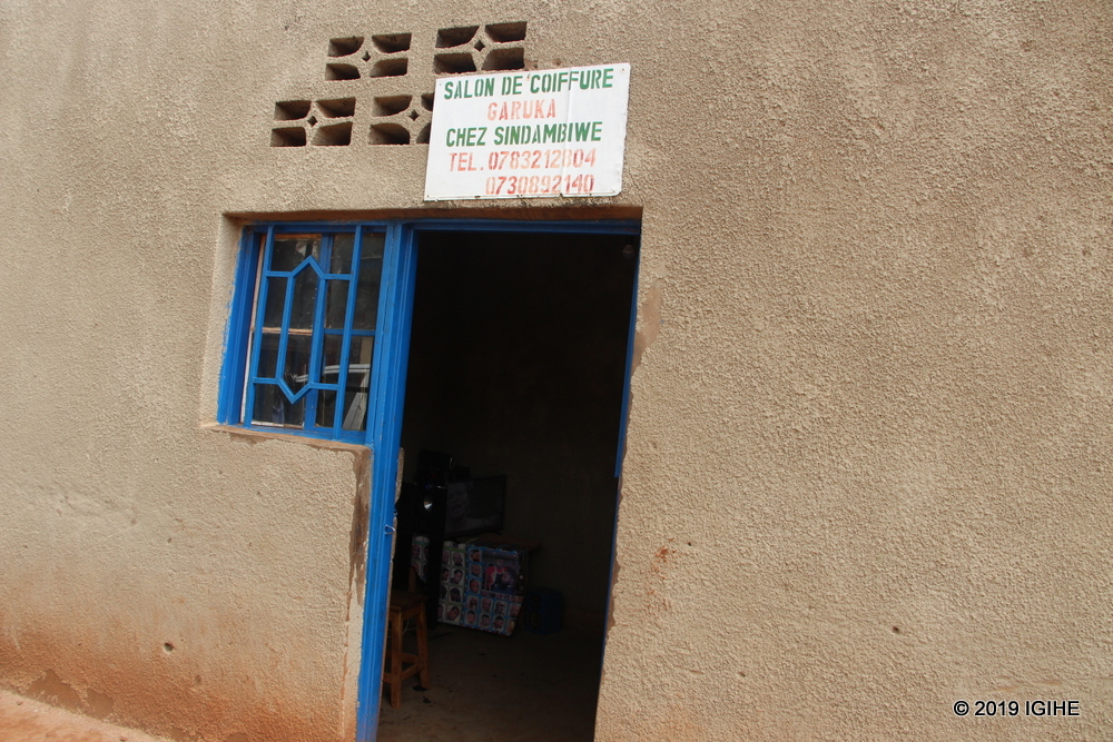 Hair-cutting salons founded are now generating income for youths