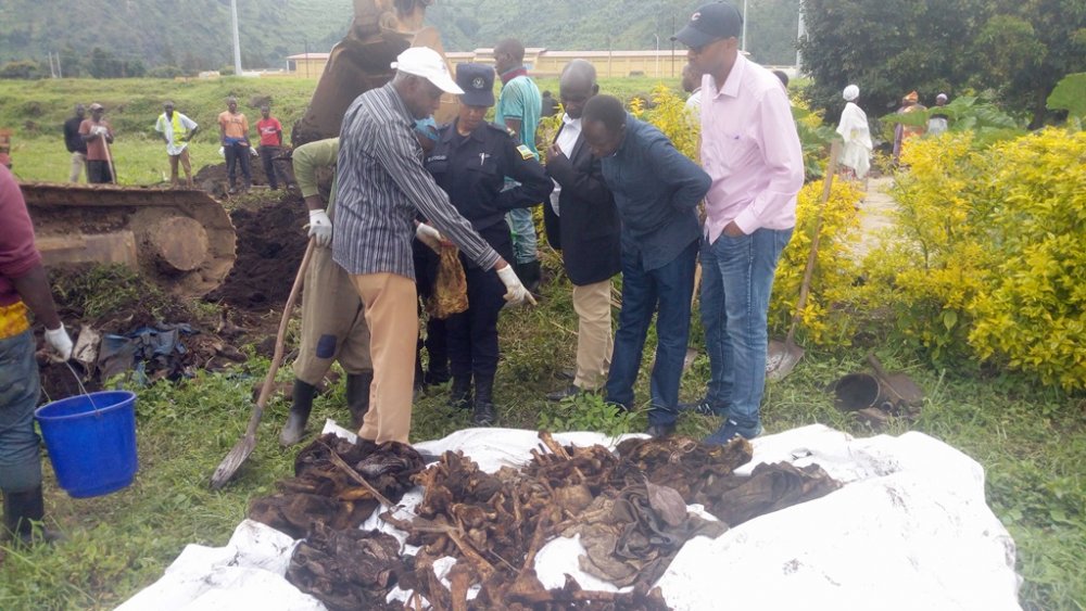 A few days after Rubavu district administration requested residents to provide information on where remains of 1994 genocide victims were dumped, 141 remains have been exhumed and identified at Gisenyi Airport. 