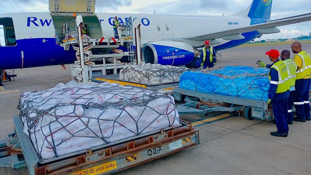 The consignment consists of 20 metric tons of food, emergency relief items, and essential medicines aimed at supporting affected communities.