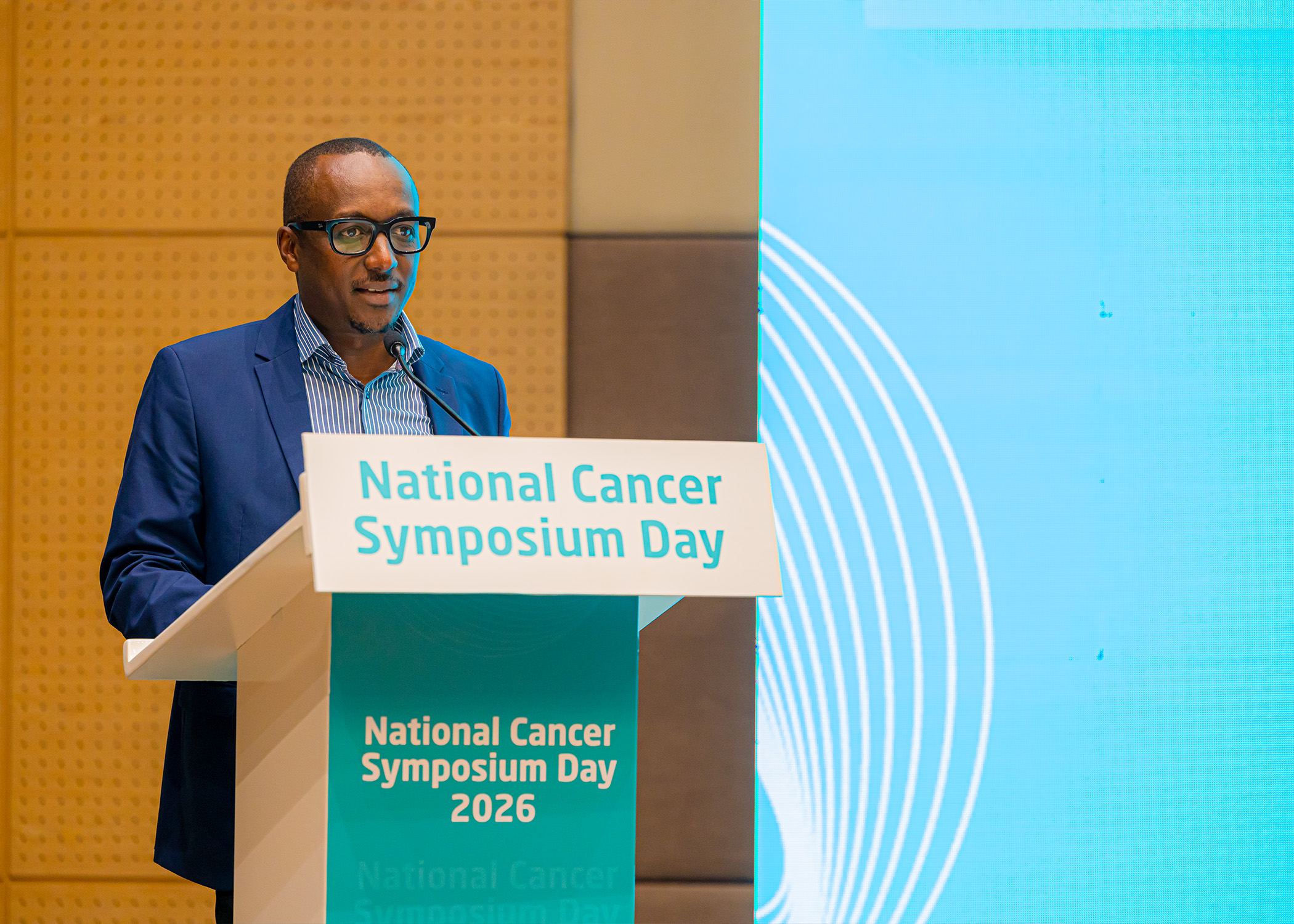 RBC Director General Prof. Claude Mambo Muvunyi highlighted Rwanda’s goal to eliminate cervical cancer by 2027.