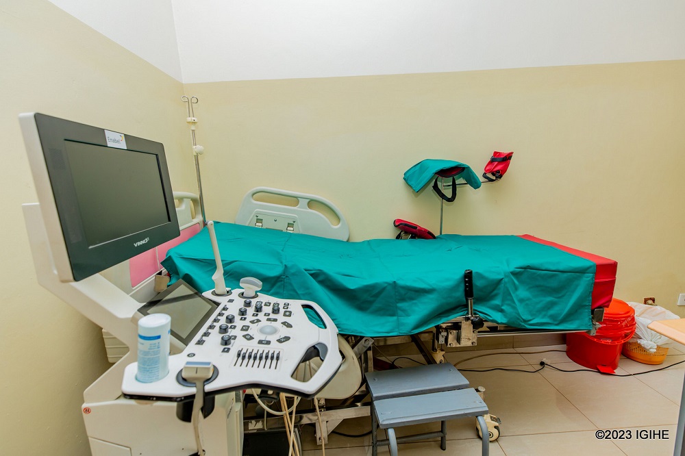 Modern equipment were provided to health facilities through this project. 